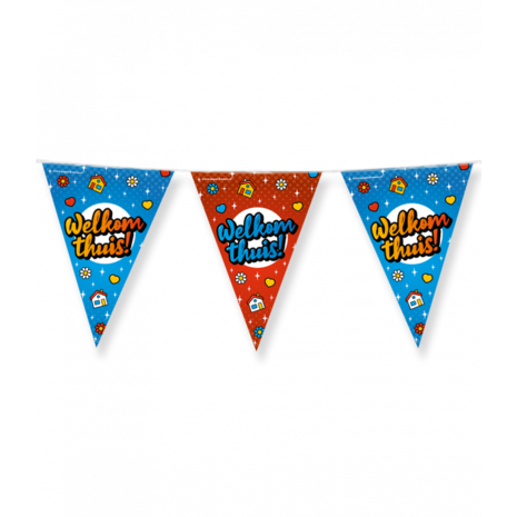Paper Dreams Welcome Home Cartoon Bunting 10m | per piece