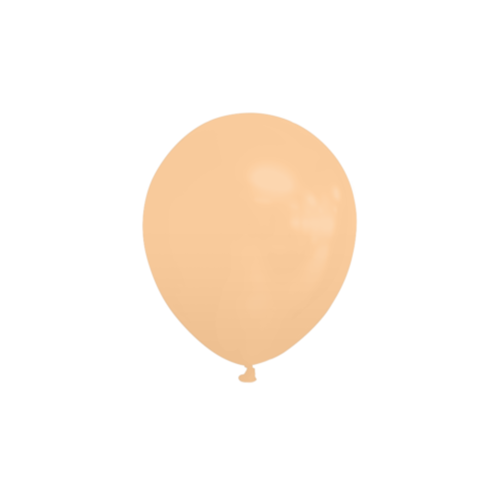 WeFiesta Ballons nus 13 cm | 100 pièces