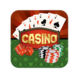 Paper Dreams Türschild im Casino-Stil | 50 x 50 cm Paper Dreams Türschild im Casino-Stil | 50 x 50 cm