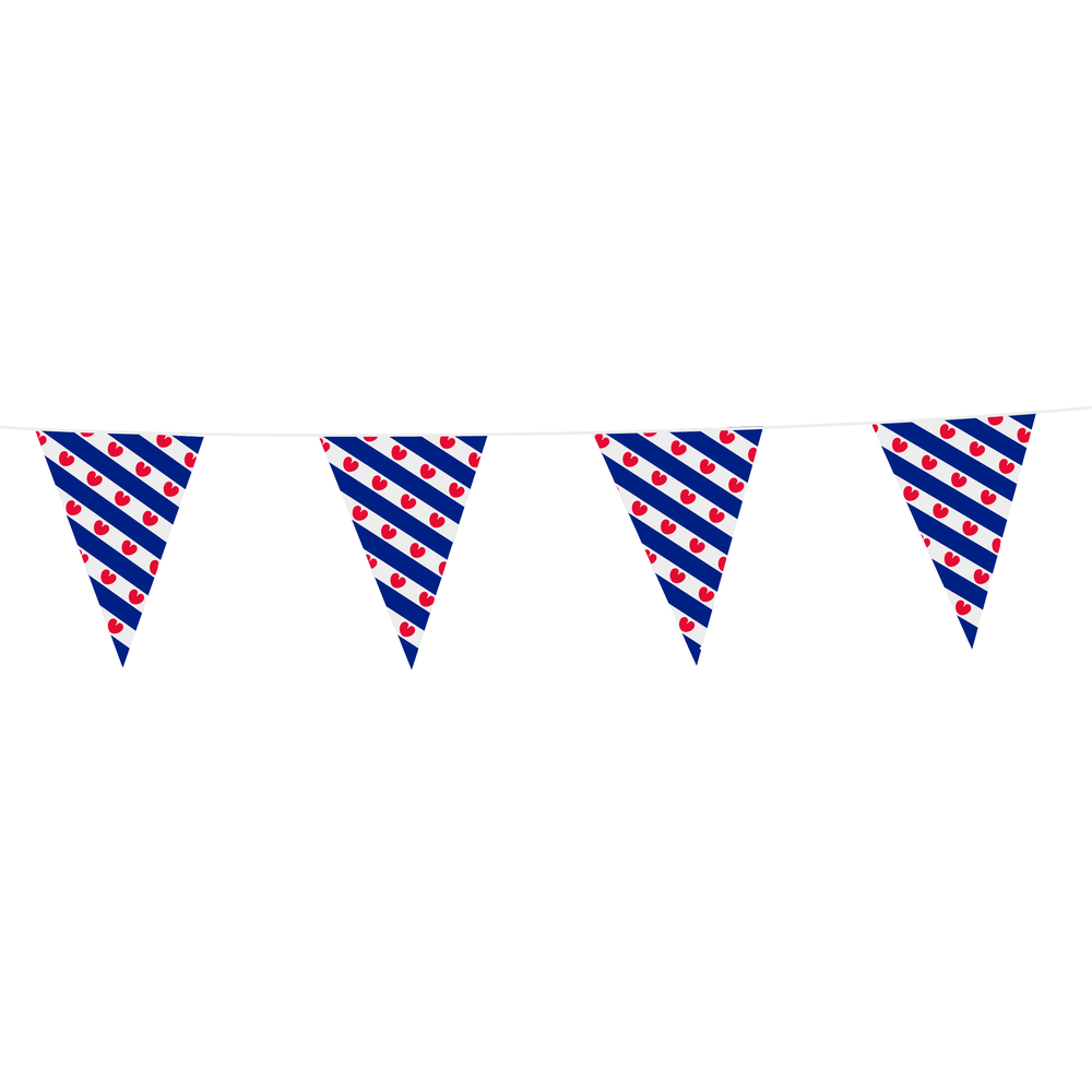 WeFiesta Friesische Flaggengirlande 10 m | pro Stück