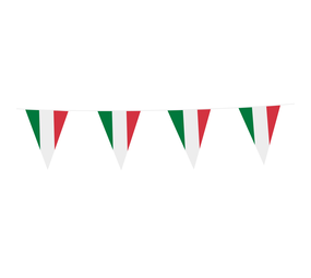 WeFiesta Italian Flag Garland 10 m | per piece WeFiesta Italian Flag Garland 10 m | per piece