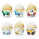 Tuf-Tuf Vehicle Cupcake Wrappers | 6 pieces