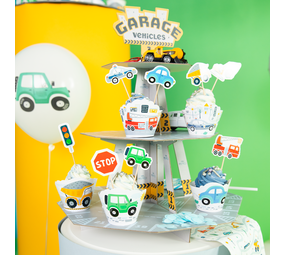 Tuf-Tuf Voertuigen Cupcake Standaard | per stuk Tuf-Tuf Voertuigen Cupcake Standaard | per stuk