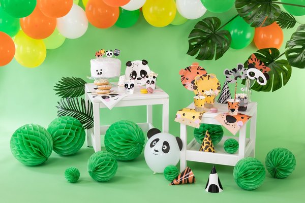 Tuf-Tuf Serviettes de table Party Animal 33x33cm | 20 pièces