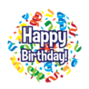 Paper Dreams Happy Birthday Cartoon Coasters | 6 pieces Paper Dreams Happy Birthday Cartoon Coasters | 6 pieces
