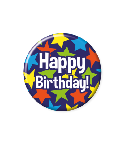 Paper Dreams Alles Gute zum Geburtstag, Cartoon-Button