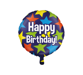 Paper Dreams Happy Birthday Cartoon Folienballon | 46 cm