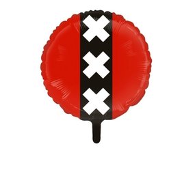 WeFiesta Helium Ballon Amsterdam 46cm | per stuk WeFiesta Helium Ballon Amsterdam 46cm | per stuk