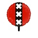 WeFiesta Heliumballon Amsterdam 46 cm | pro Stück