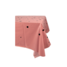 Paper Dreams Rose Gold Tablecloth with Black Dots 137x274cm | per piece