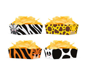 Tuf-Tuf Party-Tier-Snackschalen 15 x 6 cm | 4 Stück