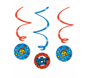 Paper Dreams Welkom Thuis Cartoon Swirls | 3 stuks Paper Dreams Welkom Thuis Cartoon Swirls | 3 stuks