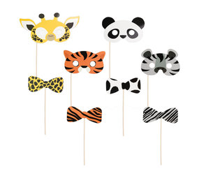 Tuf-Tuf Party Animal Foto Props | 8 stuks Tuf-Tuf Party Animal Foto Props | 8 stuks