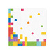 Tuf-Tuf Serviettes de table Block Party 33x33cm | 10 pièces