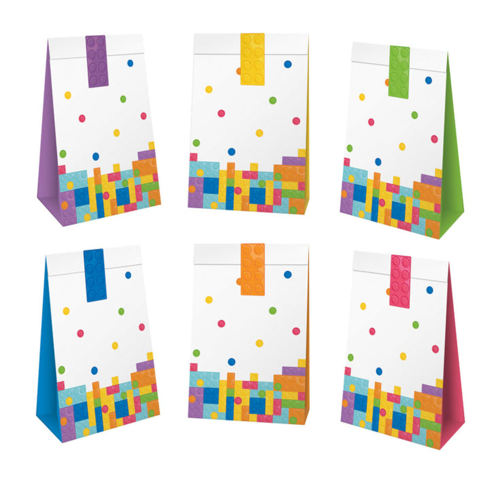 Tuf-Tuf Sachets de friandises pour fête de quartier | 6 pièces