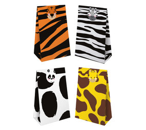 Tuf-Tuf Party Animal Traktatie Zakjes | 4 stuks Tuf-Tuf Party Animal Traktatie Zakjes | 4 stuks