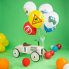 Tuf-Tuf Fahrzeugballons | 9 Stück Tuf-Tuf Fahrzeugballons | 9 Stück