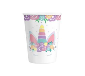 Tuf-Tuf Baby Unicorn Cups 220ml | 6 pieces
