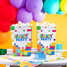 Tuf-Tuf Block Party Popcorn Bakjes | 6 stuks Tuf-Tuf Block Party Popcorn Bakjes | 6 stuks