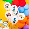 Tuf-Tuf Block Party Balloons 30cm | 6 pieces Tuf-Tuf Block Party Balloons 30cm | 6 pieces