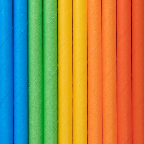 Tuf-Tuf Block Party Rietjes 20cm | 10 stuks