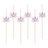 Tuf-Tuf Baby Unicorn Papieren Rietjes 20cm | 6 stuks Tuf-Tuf Baby Unicorn Papieren Rietjes 20cm | 6 stuks