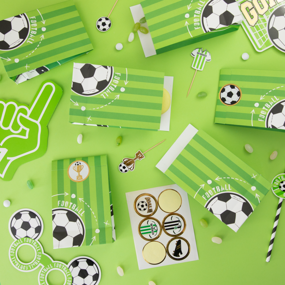 Tuf-Tuf Football Party Plates 18cm | 6 pieces