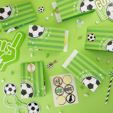 Tuf-Tuf Football Party Plates 18cm | 6 pieces