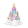 Tuf-Tuf Baby Unicorn Party Hats | 6 pieces