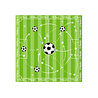 Tuf-Tuf Voetbal Feestje Servetten 33x33cm | 10 stuks Tuf-Tuf Voetbal Feestje Servetten 33x33cm | 10 stuks