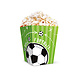 Tuf-Tuf Gobelets de popcorn pour fête de football | 6 pièces