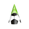 Tuf-Tuf Chapeaux de fête sur le thème du football | 6 pièces Tuf-Tuf Chapeaux de fête sur le thème du football | 6 pièces