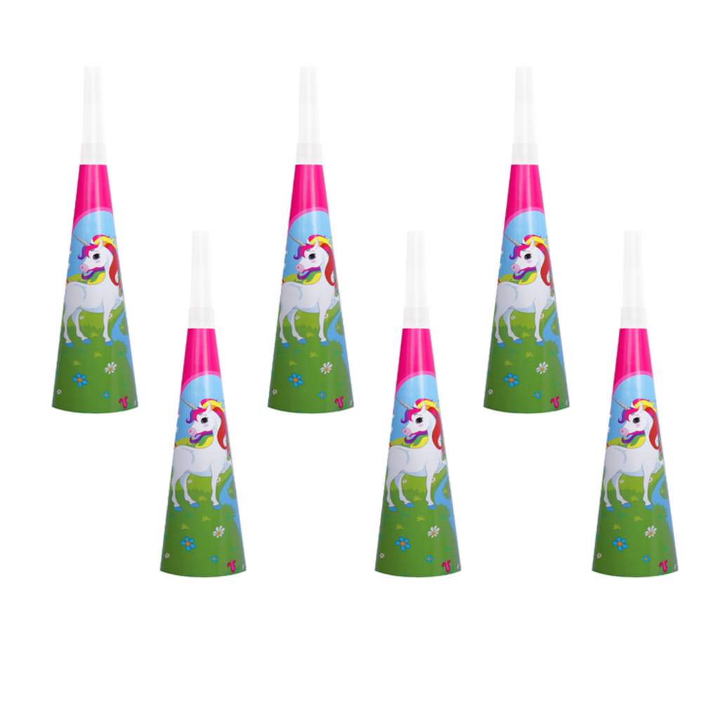 Tuf-Tuf Eenhoorn Regenboog Toeters | 6 stuks Tuf-Tuf Eenhoorn Regenboog Toeters | 6 stuks