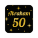 Paper Dreams Door sign Abraham 50 years Classy 50x50cm | per piece