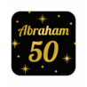 Paper Dreams Türschild „Abraham 50 Jahre Stilvoll“ 50 x 50 cm | Stück Paper Dreams Türschild „Abraham 50 Jahre Stilvoll“ 50 x 50 cm | Stück