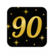 Paper Dreams Door sign 90 years Classy 50x50cm | per piece