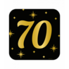 Paper Dreams Door sign 70 years Classy 50x50cm | per piece Paper Dreams Door sign 70 years Classy 50x50cm | per piece