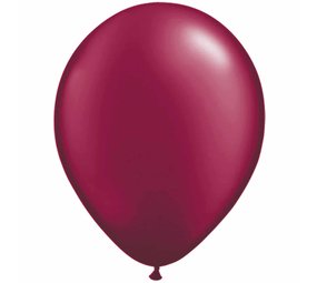 Folat Ballons métallisés rouge bordeaux 30 cm | 100 pièces