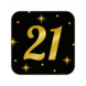 Paper Dreams 21 jaar Deurbord Classy | 50x50cm Paper Dreams 21 jaar Deurbord Classy | 50x50cm