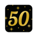 Paper Dreams 50 jaar Deurbord Classy | 50x50cm Paper Dreams 50 jaar Deurbord Classy | 50x50cm