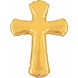 Paper Dreams Ballon de communion Croix dorée | 110 cm