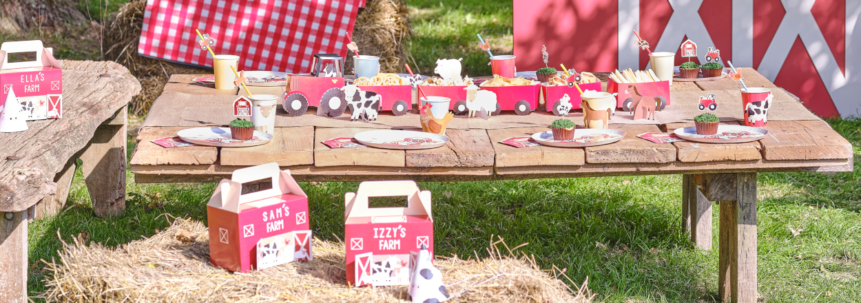 Boerderij Kinderfeestje: onze versiering tips Boerderij Kinderfeestje: onze versiering tips