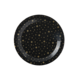 Paperdreams Bord Zwart Met Gouden Sterren 23cm | 8 stuks Paperdreams Bord Zwart Met Gouden Sterren 23cm | 8 stuks