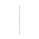 Paper Dreams Pailles blanches à pois dorés | 8 pièces