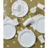 Paper Dreams Rietjes Wit Met Gouden Stippen | 8 stuks Paper Dreams Rietjes Wit Met Gouden Stippen | 8 stuks