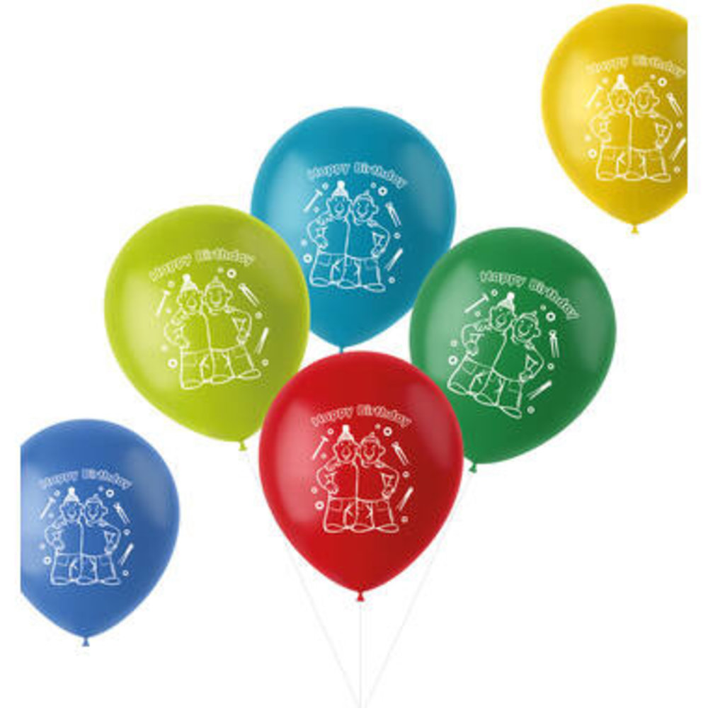 Folat Ballons « Voisin et Voisin » | par lot de 6