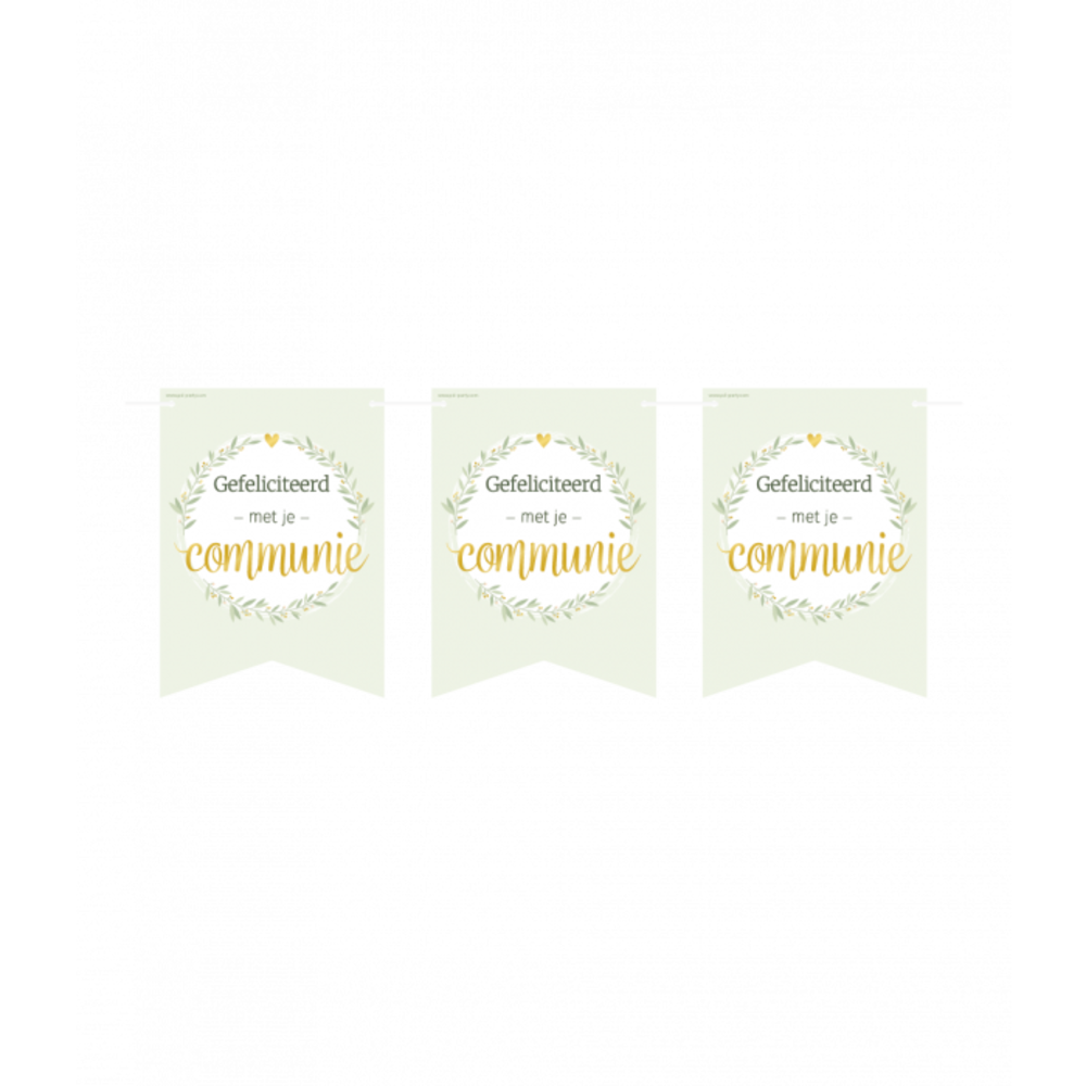 Paper Dreams Congratulations on Your Communion Garland | per piece