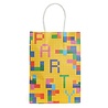 LG Imports Block Party Uitdeelzakje 14x21x7cm | 12 stuks