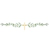Amscan Communie Slinger Kruis Botanic | 1 mtr