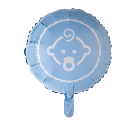 WeFiesta Heliumballon Baby Junge 45 cm | pro Stück
